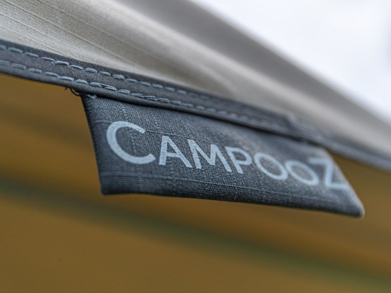 Campooz Label - Sonnensegel für Wohnmobile und Campingbusse
